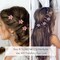 12Pcs Pink Hair Clip Small Claw Clips for Women Mini Flower Girl
